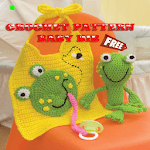 Crochet Pattern Baby Bibs for PC