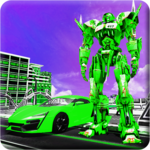 Flying Car Transformation Robot Wars Car Superhero icon