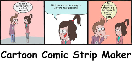 Cartoon Comic Strip Maker PC screenshot