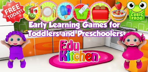 Toddler Kitchen Food Cooking Games-EduKitchen Girl PC screenshot