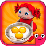 Toddler Kitchen Food Cooking Games-EduKitchen Girl icon