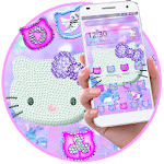Cute Kitty Diamond Theme icon