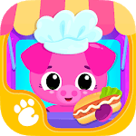 Cute & Tiny Food Trucks - Cooking with Baby Pets icon