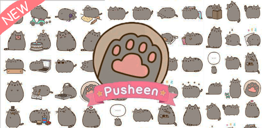 Cute Pusheen Cat Backgrounds PC screenshot