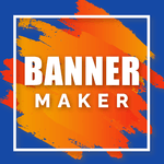 Banner Maker Photo and Text icon