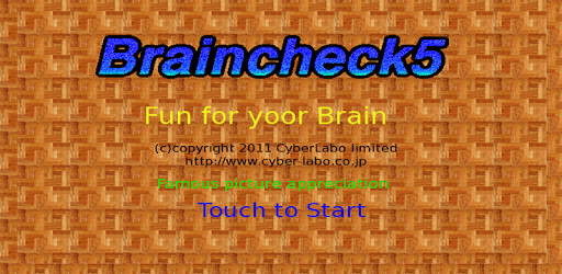 Braincheck5/Famous picture PC screenshot Braincheck5/Famous picture PC screenshot