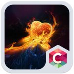 Burning Heart C Launcher Theme for PC Burning Heart C Launcher Theme for PC
