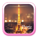 Eiffel Tower theme: Love Paris Launcher themas icon