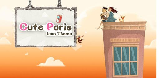 Cute Paris Comic Theme: Cartoon Paris launcher PC screenshot Cute Paris Comic Theme: Cartoon Paris launcher PC screenshot