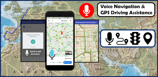 Voice navigation & GPS driving direction PC screenshot