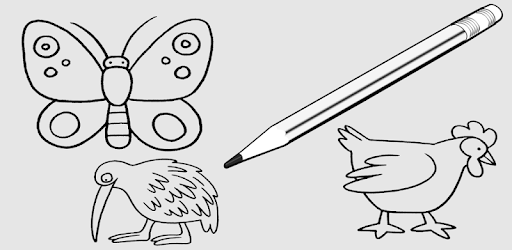 Drawing Animals - Lets Draw Animals -Drawing Teach PC screenshot