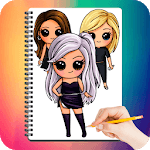 Drawing Cute Famous Stars icon