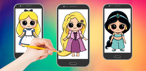 Drawing Cute Chibi Princess PC screenshot