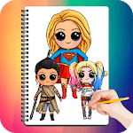 Drawing Cute Chibi Super Heroes icon