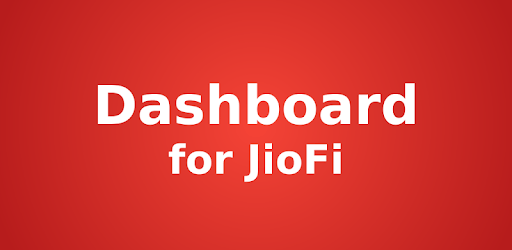 Dashboard for JioFi PC screenshot