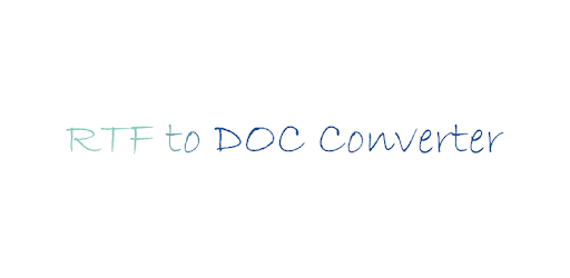 RTF to DOC Converter PC screenshot RTF to DOC Converter PC screenshot