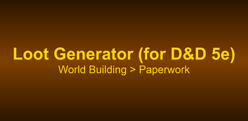 Loot Generator (for D&D 5e) PC screenshot Loot Generator (for D&D 5e) PC screenshot