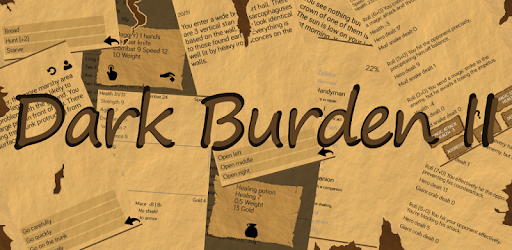 Dark Burden II - gamebook RPG PC screenshot