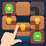 Rolling in the dark: Roll Ball - Block Puzzle icon