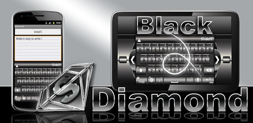 SlideIT Black Diamond Skin PC screenshot