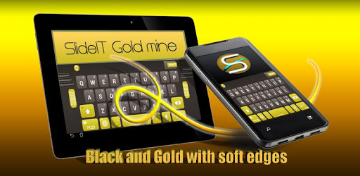SlideIT Gold Mine Skin PC screenshot SlideIT Gold Mine Skin PC screenshot