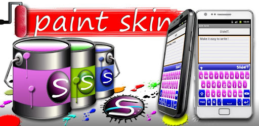 SlideIT Paint Style Skin PC screenshot SlideIT Paint Style Skin PC screenshot