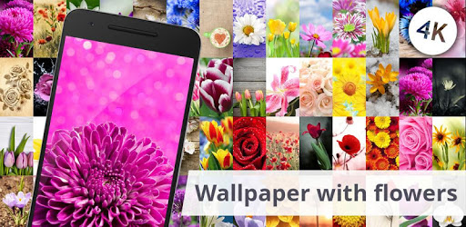 Wallpaper with flowers PC screenshot