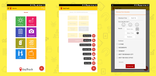 dayTrack - employee day activity tracking app PC screenshot