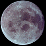 Weight on the moon icon