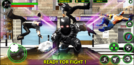 Impossible Fighting Hero: Panther SuperHero Street PC screenshot