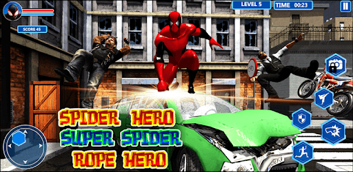 Spider Hero Strange Battle: Rope Hero PC screenshot