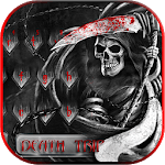 Skull grim reaper Keyboard Theme for PC