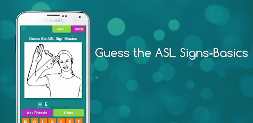 Guess the ASL Sign - Basics Signs PC screenshot