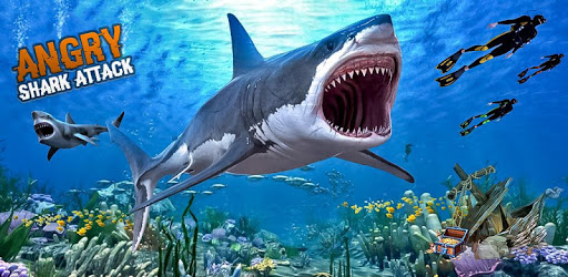 Angry Shark Survival Hunger- Free Games PC screenshot