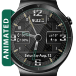 Carbon Fiber HD Watch Face Widget & Live Wallpaper icon