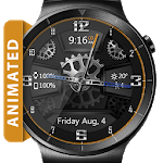 Carbon Gears HD Watch Face Widget & Live Wallpaper icon