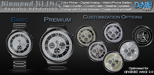 Diamond Bling HD WatchFace Widget & Live Wallpaper PC screenshot Diamond Bling HD WatchFace Widget & Live Wallpaper PC screenshot