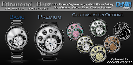 Diamond Ritz HD Watch Face Widget & Live Wallpaper PC screenshot