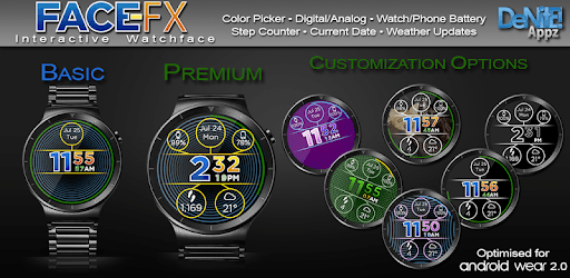 Face-FX HD Watch Face Widget & Live Wallpaper PC screenshot