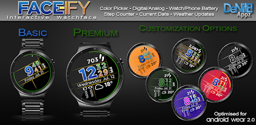 FACE-ify HD Watch Face Widget & Live Wallpaper PC screenshot