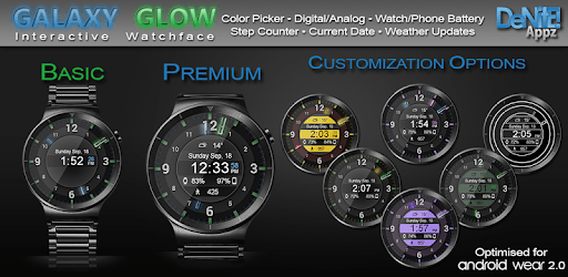 Galaxy Glow HD Watch Face Widget & Live Wallpaper PC screenshot Galaxy Glow HD Watch Face Widget & Live Wallpaper PC screenshot