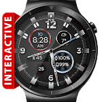 Leather ShockR HD Watch Face Widget Live Wallpaper icon