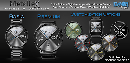 MetalleX HD Watch Face Widget & Live Wallpaper PC screenshot MetalleX HD Watch Face Widget & Live Wallpaper PC screenshot