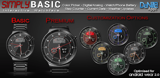 Simply Basic HD Watch Face Widget & Live Wallpaper PC screenshot Simply Basic HD Watch Face Widget & Live Wallpaper PC screenshot