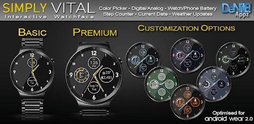 Simply Vital HD Watch Face Widget Live Wallpaper PC screenshot Simply Vital HD Watch Face Widget Live Wallpaper PC screenshot
