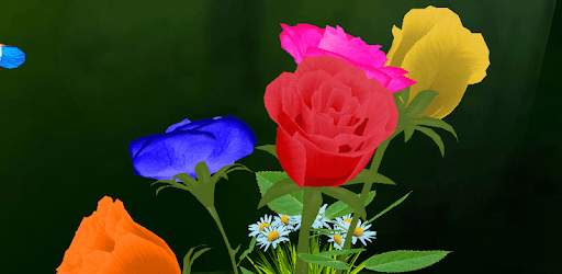Rose 3D Live Wallpaper PC screenshot
