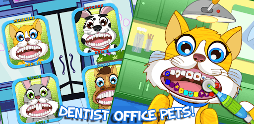 Animal Pets Dentist Office - Puppy Kitty Pet Game PC screenshot
