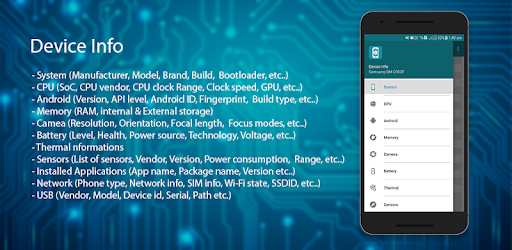 Device Info - Hardware & Software PC screenshot