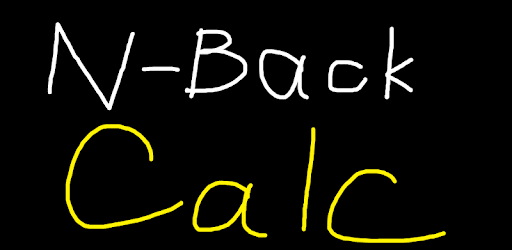 N-Back Calculation PC screenshot