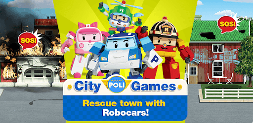 Robocar Poli: Rescue Town & City Games with Amber PC screenshot
